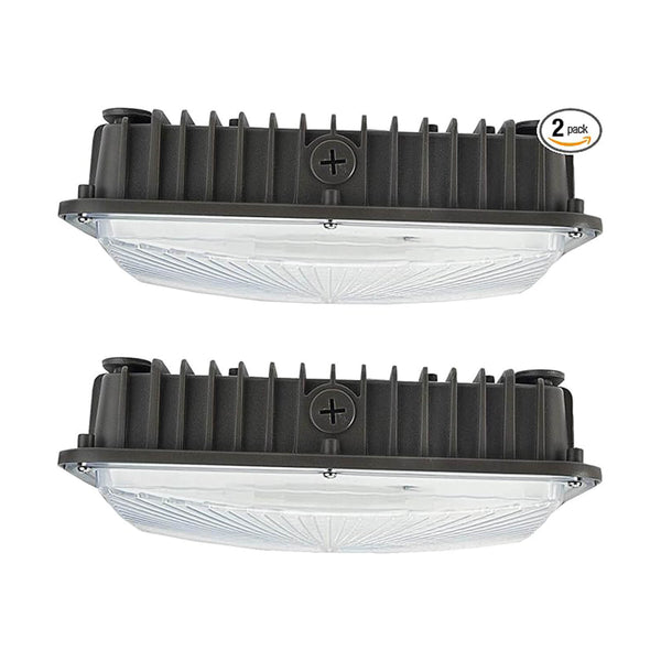 70W LED Canopy Light 8400LM 2-Pack 110V Input