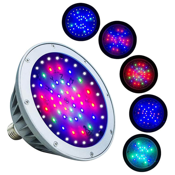 Waterproof 120V 40W Color Changing LED Pool Light Bulb